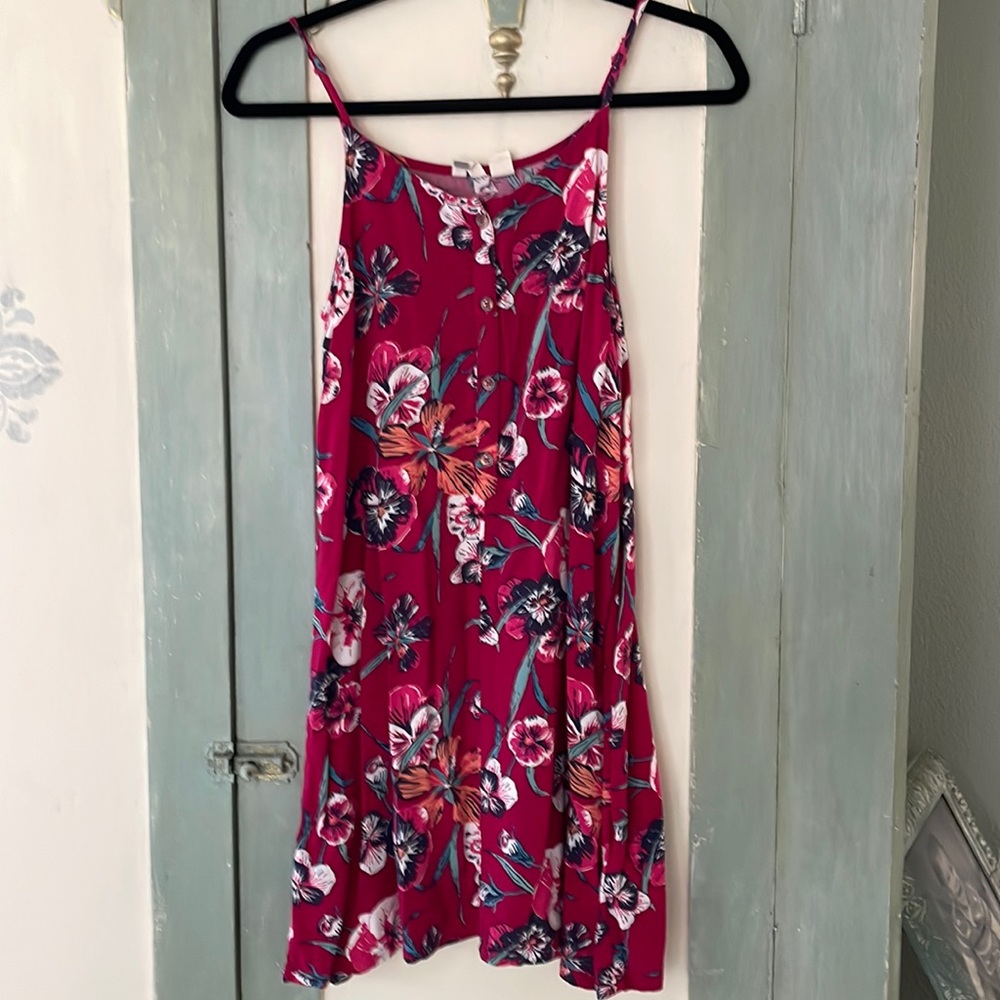 Like new Roxy girl floral dress size 14/XL